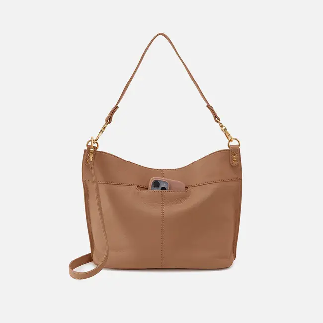 Hobo Pier Shoulder Bag- Timber Brown