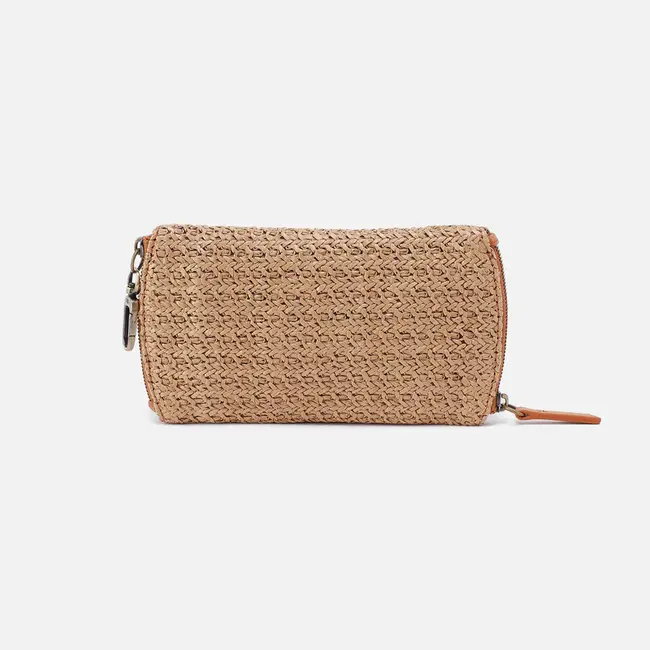 Hobo Spark Double Eyeglass Case- Meadow Woven Straw