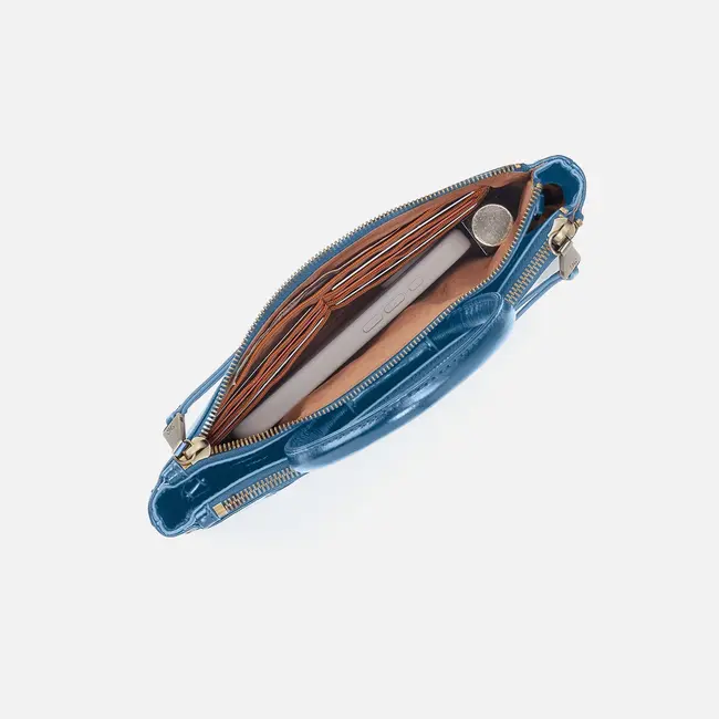 Hobo Sable Crossbody- Faded Denim