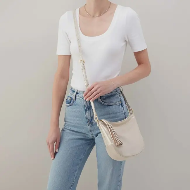 Hobo Lexi Crossbody- Sand Shimmer