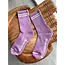 Le Bon Shoppe Boyfriend Sock- Grape