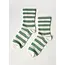 Le Bon Shoppe Wally Socks- Wide Matcha Stripe