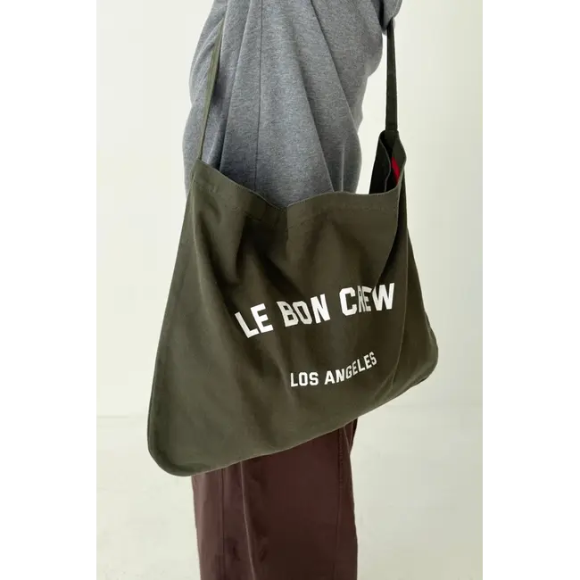 Le Bon Shoppe Happy Carry Bag- Olive/Le Bon Crew