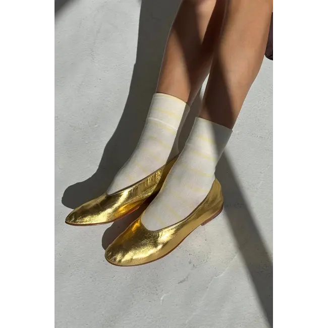 Le Bon Shoppe Wally Socks- Lemon