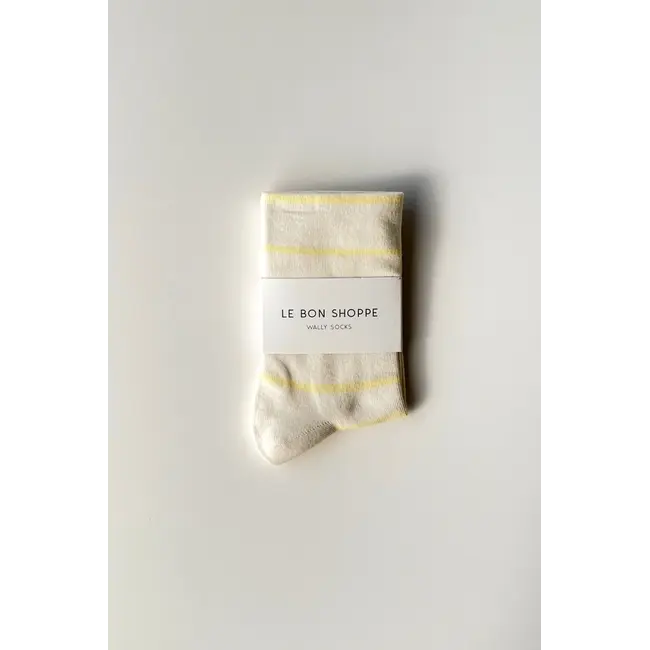 Le Bon Shoppe Wally Socks- Lemon