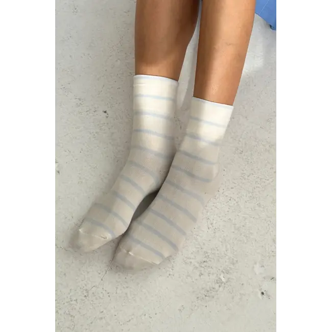 Le Bon Shoppe Wally Socks- Sky