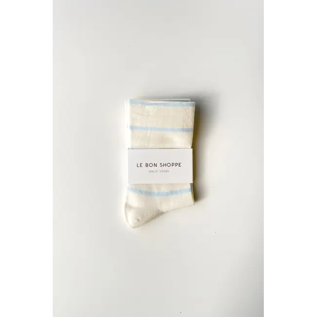 Le Bon Shoppe Wally Socks- Sky