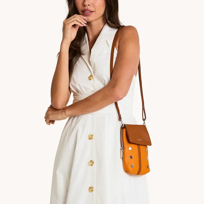 Hammitt VIP Mobile-Tailored Tangerine-S