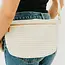 Pretty Simple Hollow Westlyn Bum Bag- White
