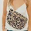 Pretty Simple Jolie Puffer Bum Bag- Leopard