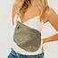 Pretty Simple Westlyn Woven Bum Bag- Gray