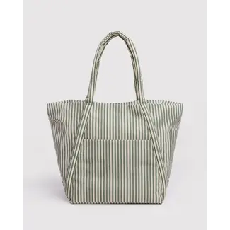 Baggu Cloud Bag- Sage Stripe
