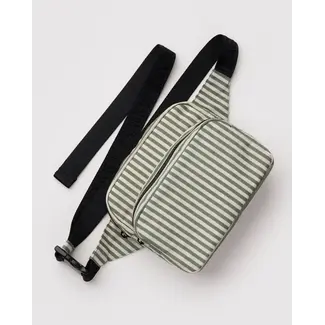 Baggu Fanny Pack- Sage Stripe