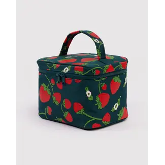 Baggu Large Cosmetic Case- Strawberry Blossom