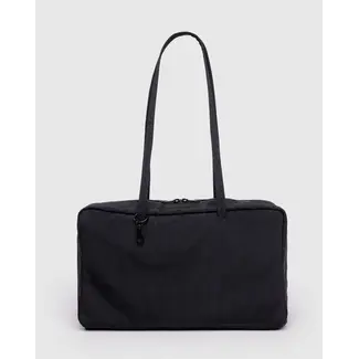 Baggu Medium Nylon Bowler Bag- Black