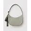 Baggu Medium Nylon Crescent Bag- Sage Stripe