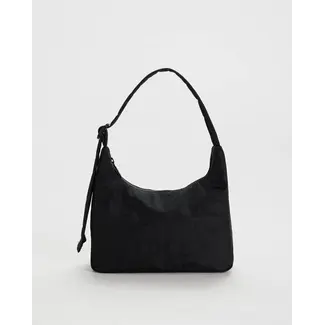 Baggu Mini Nylon Shoulder Bag Black