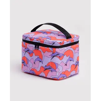 Baggu Puffy Lunch Bag- Dolphins