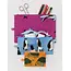 Baggu Flat Pouch Set- Vacation Animals