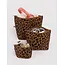 Baggu Go Pouch Set- Leopard