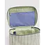 Baggu Large Cosmetic Case- Sage Stripe