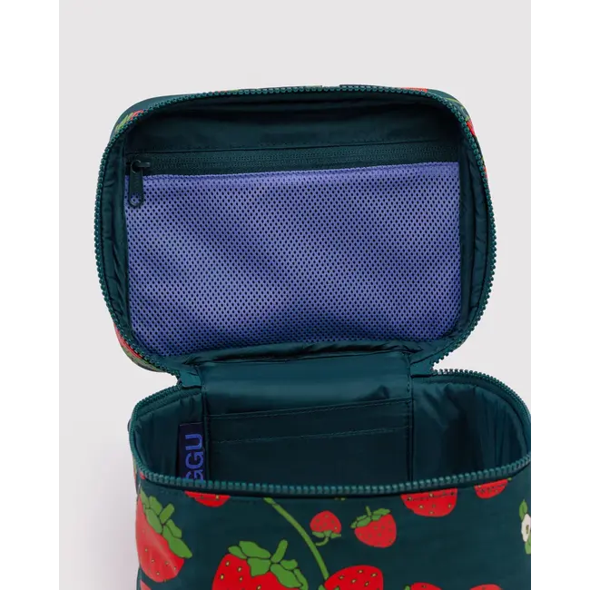 Baggu Large Cosmetic Case- Strawberry Blossom