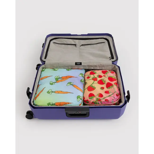Baggu Large Packing Cube Set- Carrots & Berries