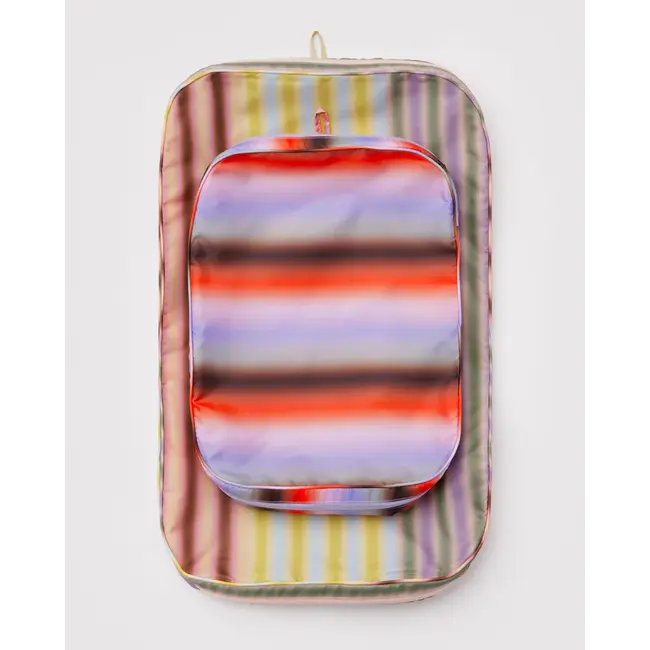 Baggu Large Packing Cube Set- Gradient Stripes