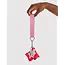 Baggu Logo Keychain- Pink Happy