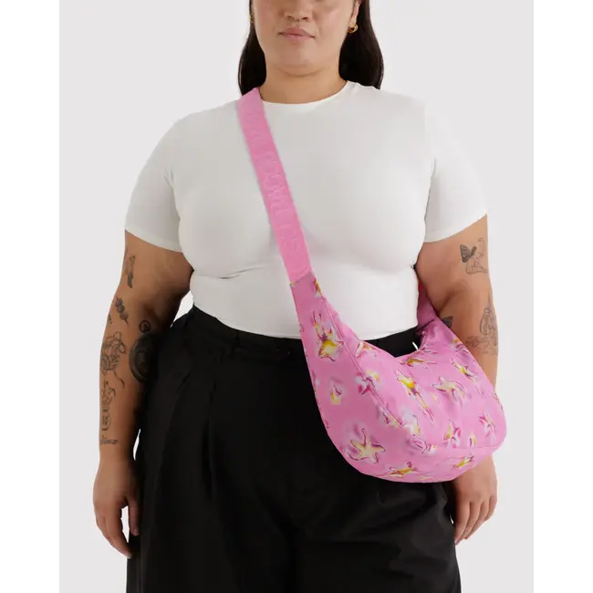 Baggu Medium Nylon Crescent Bag- Dancing Star