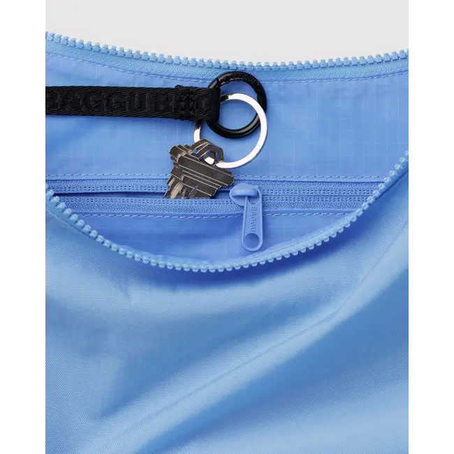 Baggu Medium Nylon Crescent Bag- Piscine