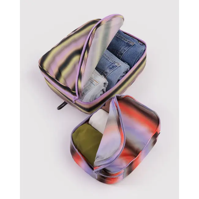 Baggu Packing Cube Set- Gradient Stripes