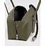 Baggu Recycled Leather Bowler Bag- Loden