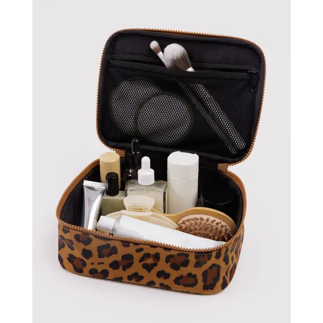 Baggu Small Cosmetic Case- Leopard