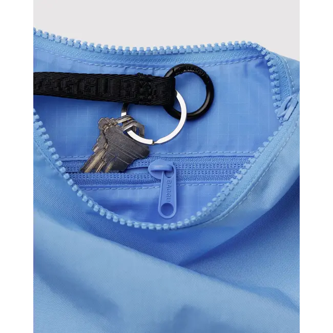 Baggu Small Nylon Crescent Bag- Piscine