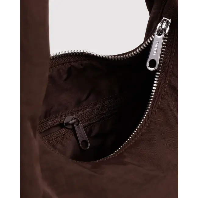 Baggu Small Nylon Meringue Bag- Coffee