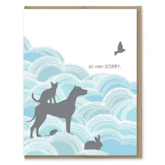 So Very Sorry Pet Sympathy Card