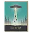 UFO Please Take our Leaders Card