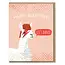 Bowie Llama Birthday Card