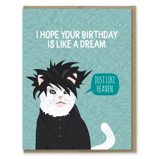 The Cure Cat Birthday Card