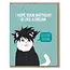 The Cure Cat Birthday Card