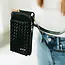 Pretty Simple Woven Double Duty Phone Bag- Woven Black