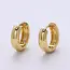 18mm Huggie Earring - Gold