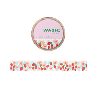 Girl of All Work Washi Tape - Strawberries