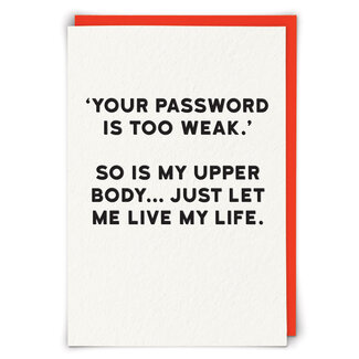 Redback Cards Password