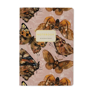 Bruno Visconti Notebook- Butterflies on Blush