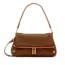 Hammitt Beverly Med-Mahogany Pebble-BG-Red Zip