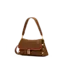 Hammitt Beverly Med-Mahogany Pebble-BG-Red Zip