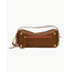 Hammitt Doxie Med-Mahogany Pebble-BG-Red Zip