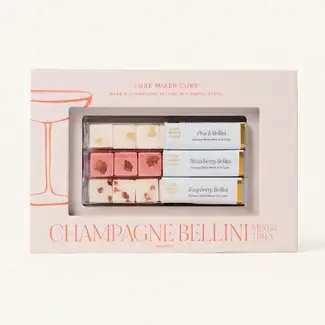 TEASPRESSA | LUXE Mixer Cube Bellini Mimosa Mixer Cubes